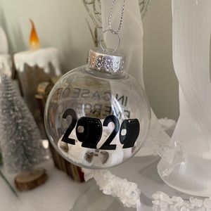 2020 Incase of emergency toilet paper ornament